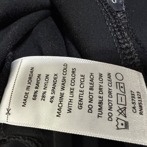 Vince Camuto Black Pull on Legging Women's Pants Size Small - Picture 7 of 7